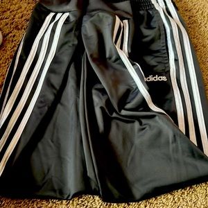 Gray Adidas sweatpants